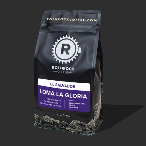 EL SALVADOR: Loma La Gloria Pacamara Yellow Honey - Rothrock Coffee