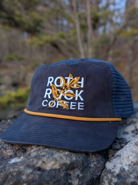 Rothrock "Coffee Plant" Trucker Hat - Rothrock Coffee 