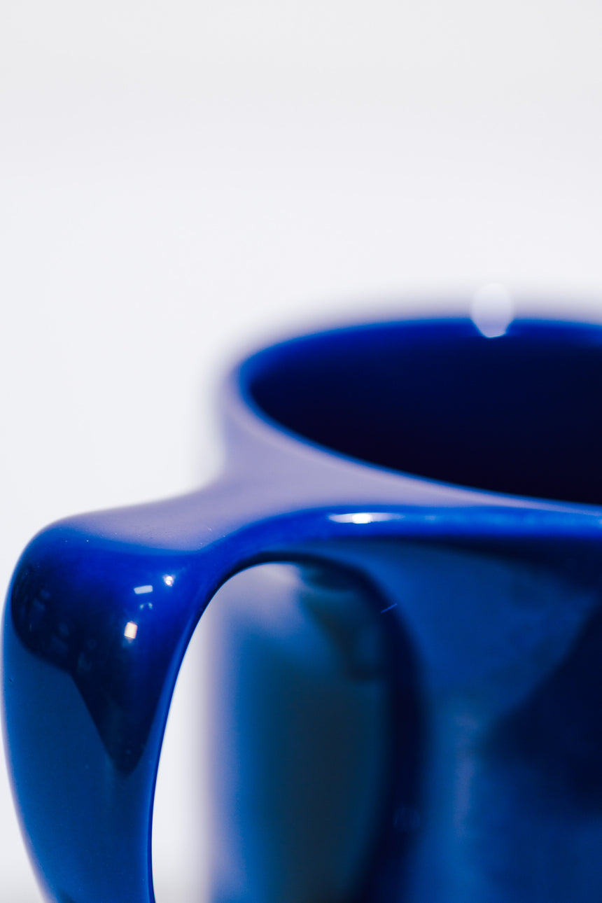 Blue "The End" Mug