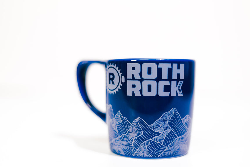 Blue "The End" Mug