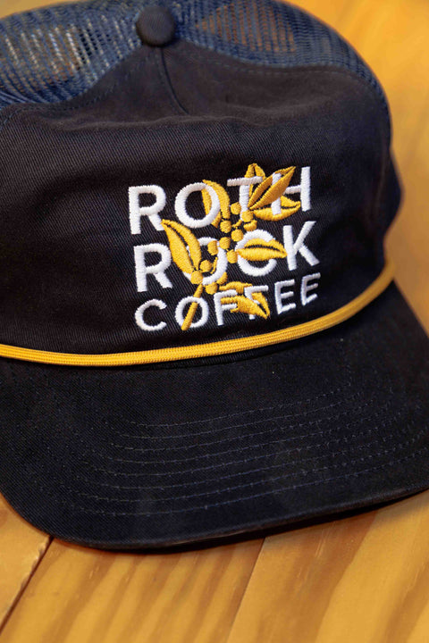Rothrock "Coffee Plant" Trucker Hat - Rothrock Coffee 