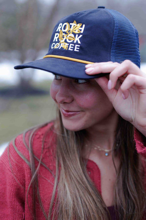 Rothrock "Coffee Plant" Trucker Hat - Rothrock Coffee 