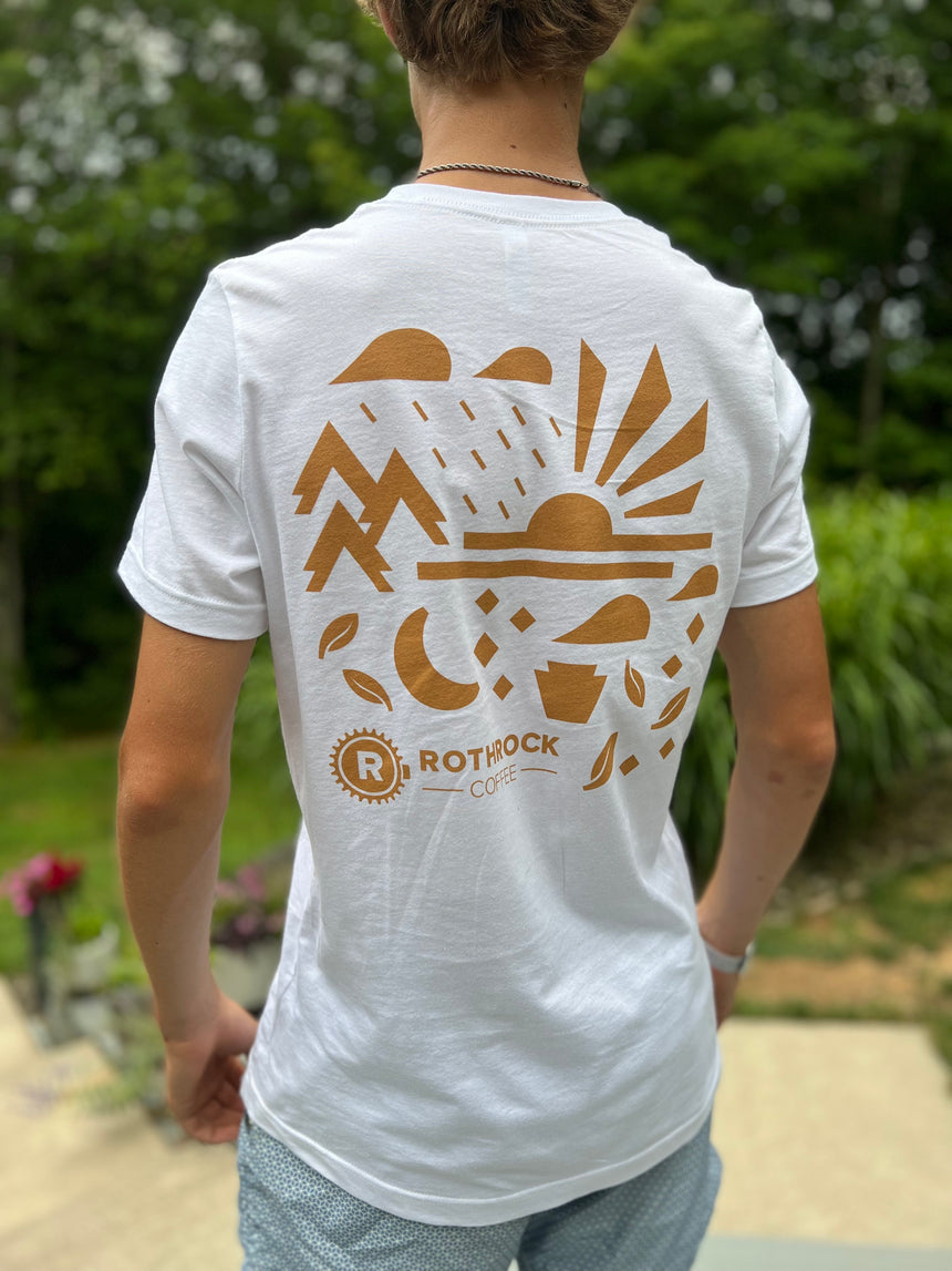 Fueled by Rothrock WHITE TEE